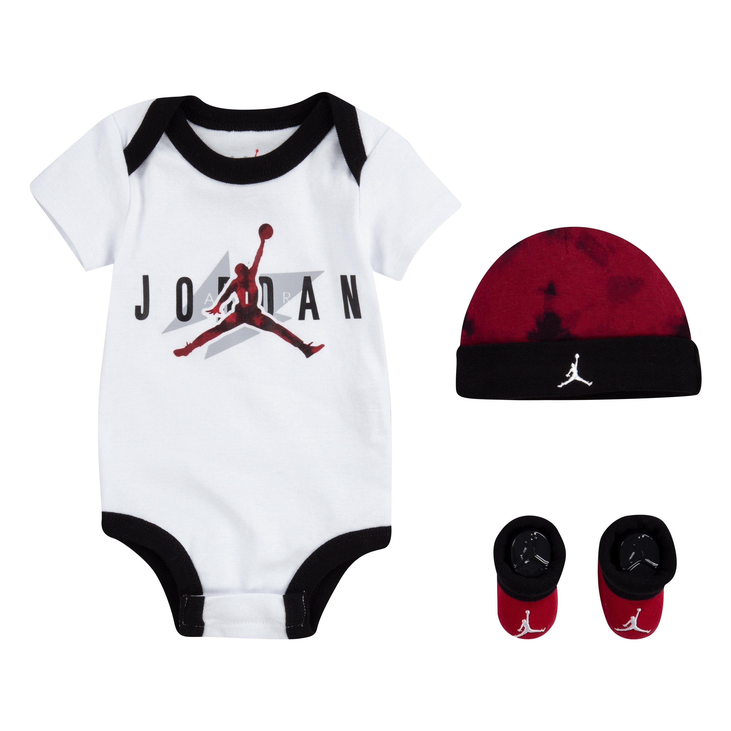 jordan infant hat and booties